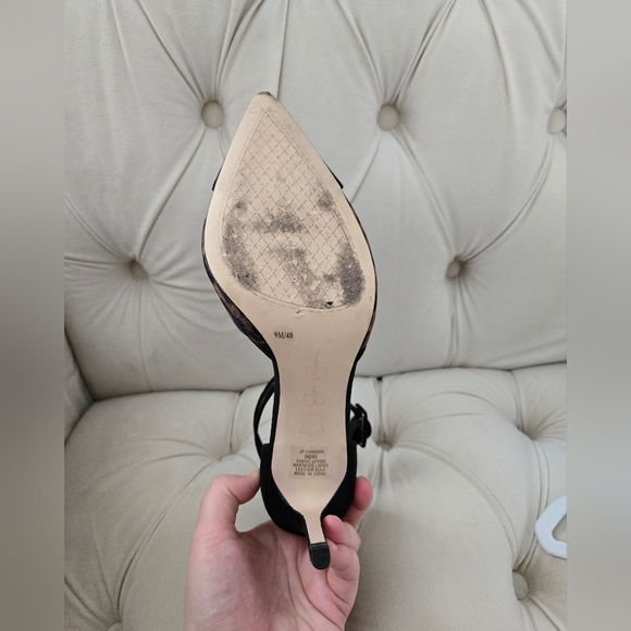 Jessica Simpson Pumps Leopard Print Size 9 - Picture 5 of 5